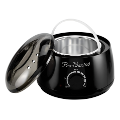 PRO WAX 100 Calentador de cera depilatoria, negro
