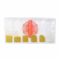 MANYBEAUTY NR4 Caviar para decorar uñas 6 en 1