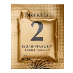 BIOSMETICS Neutralizer 2 Состав для ламинирования бровей и ресниц, 1 мл
