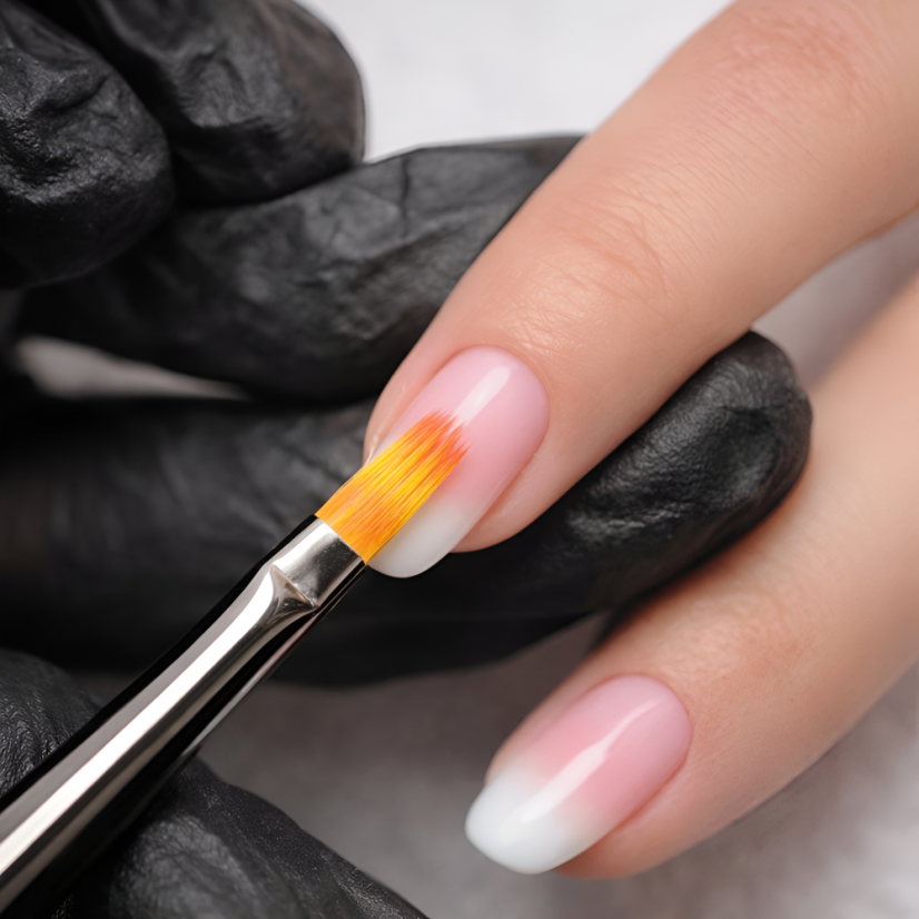 BAFI Set de pinceles para uñas Ombre & Liner - 2 pc