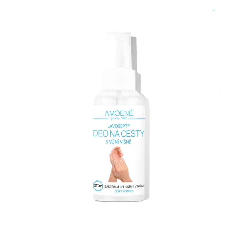 LAVOSEPT DEO Solución desinfectante para manos con aroma a cereza, 50 ml