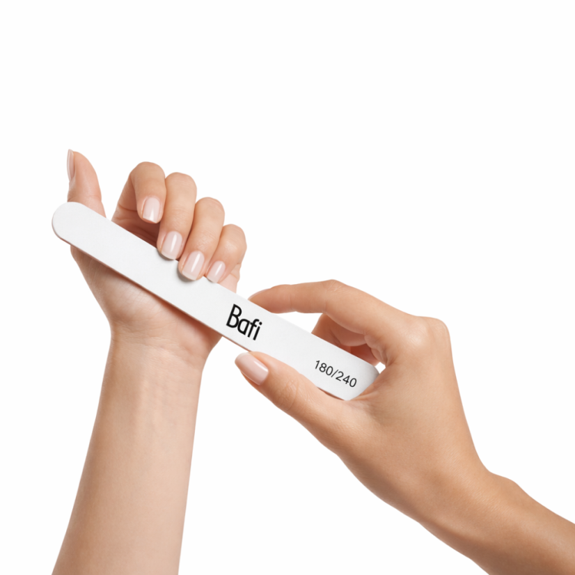 BAFI Kit de inicio endurecedor para esmalte en gel con mini lámpara LED