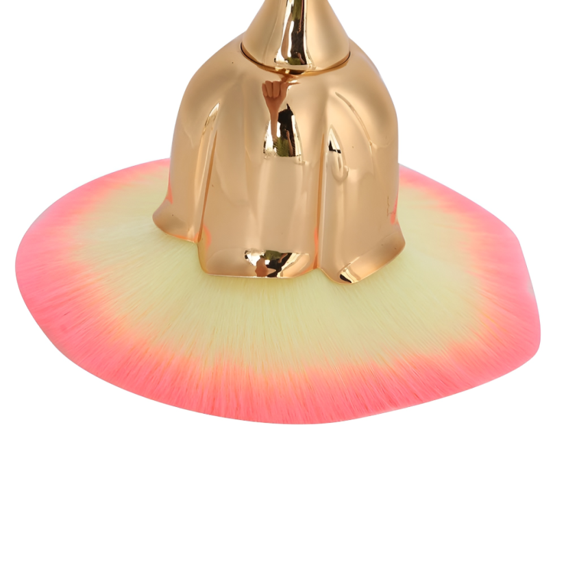 BAFI Štětec na nehtový prach Růže