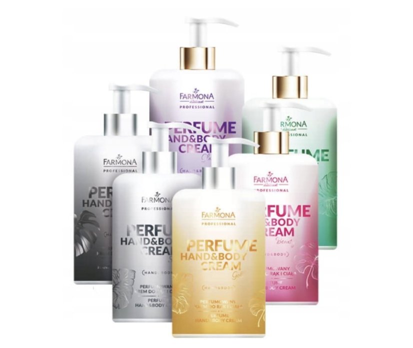 FARMONA Hand & Body cream Gold - crema perfumada para manos y cuerpo, 300 ml