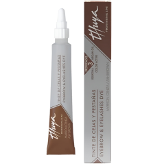 THUYA Eyelash & Eyebrow dye Ash brown Barva na obočí a řasy popelavě hnědá, 14 ml