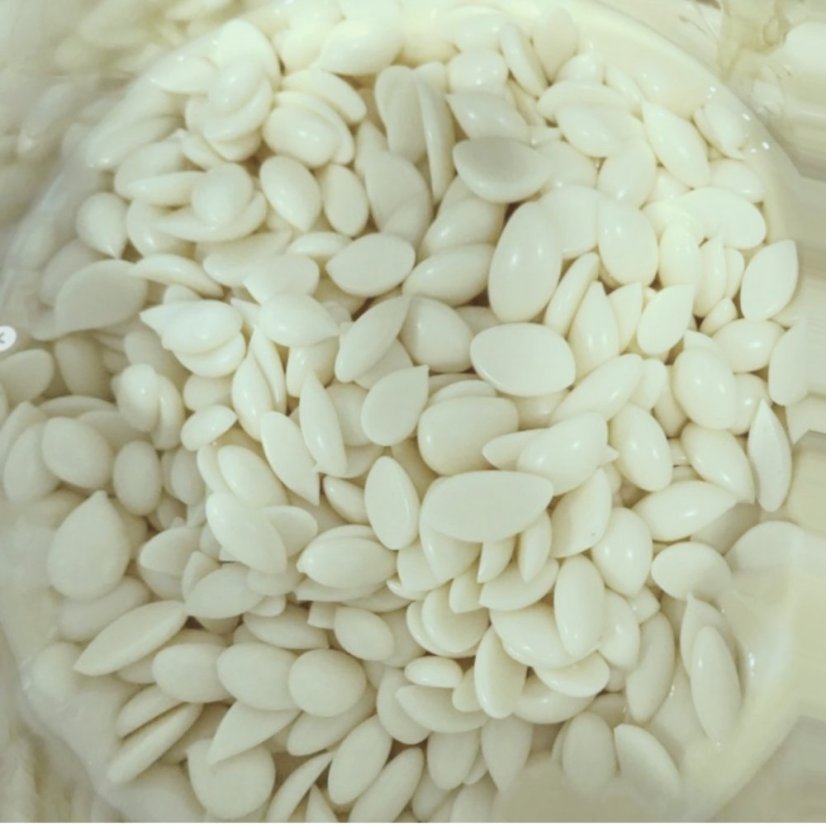 ITALWAX Depilační sada – filmový vosk White Chocolate 200 g + tenké špachtle 100 ks + olej po depilaci 100 ml