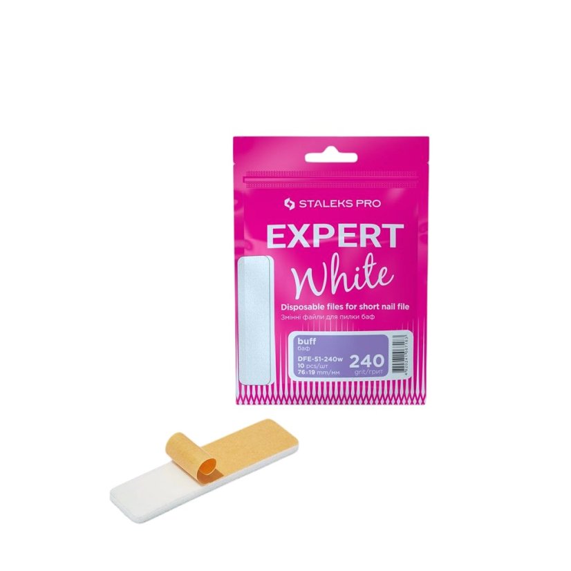 STALEKS EXPERT DFE-51-240w - náhradní brusné papíry pro baf, 10 ks