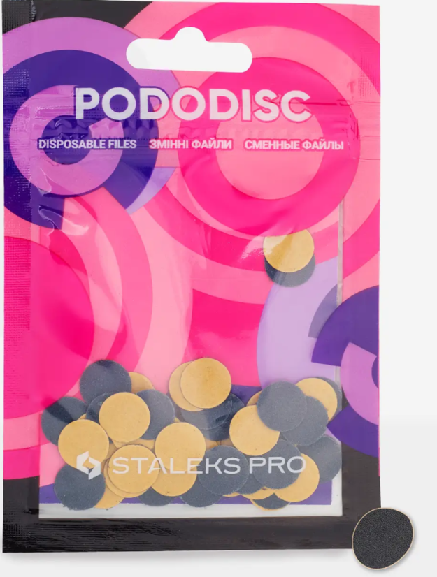 STALEKS - limas de recambio para disco de pedicura XS, PDF-10-100 grit