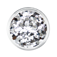 ALLEPAZNOKCIE Silver drops - glitterové zdobení