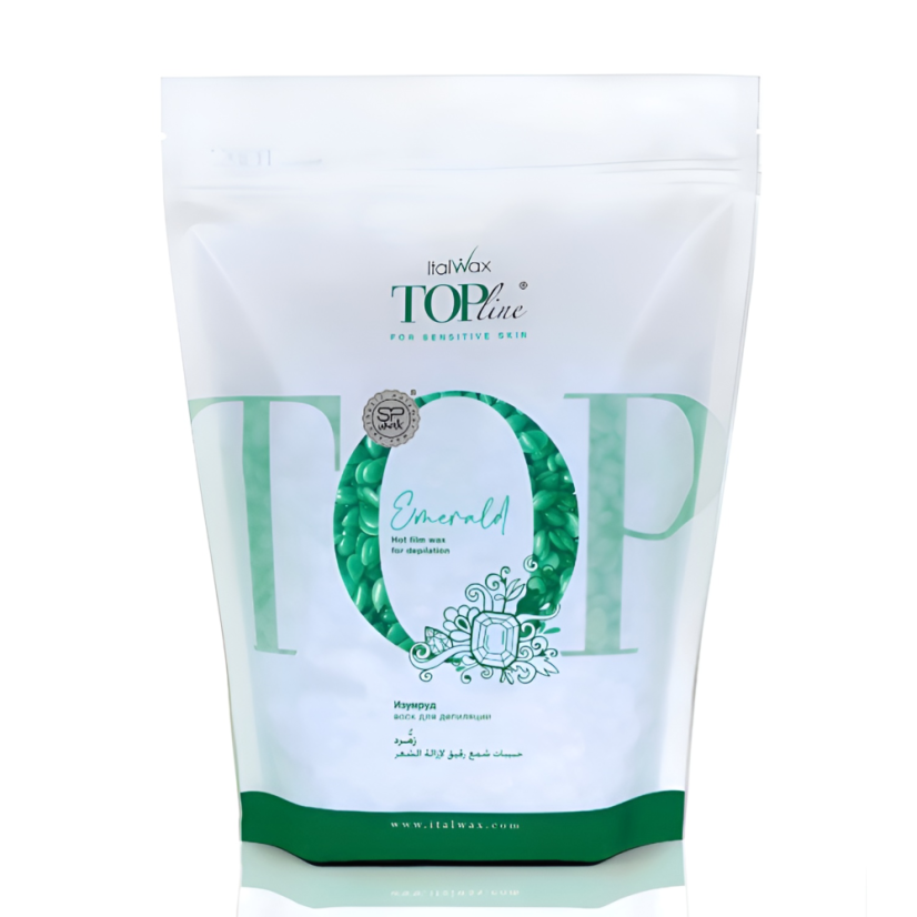 ITALWAX Top line Emerald Zrnka vosku, 750 g