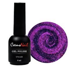 COSMONAIL Gel Polish VIP 5D Cat 012 Luxury Plum, 8 ml