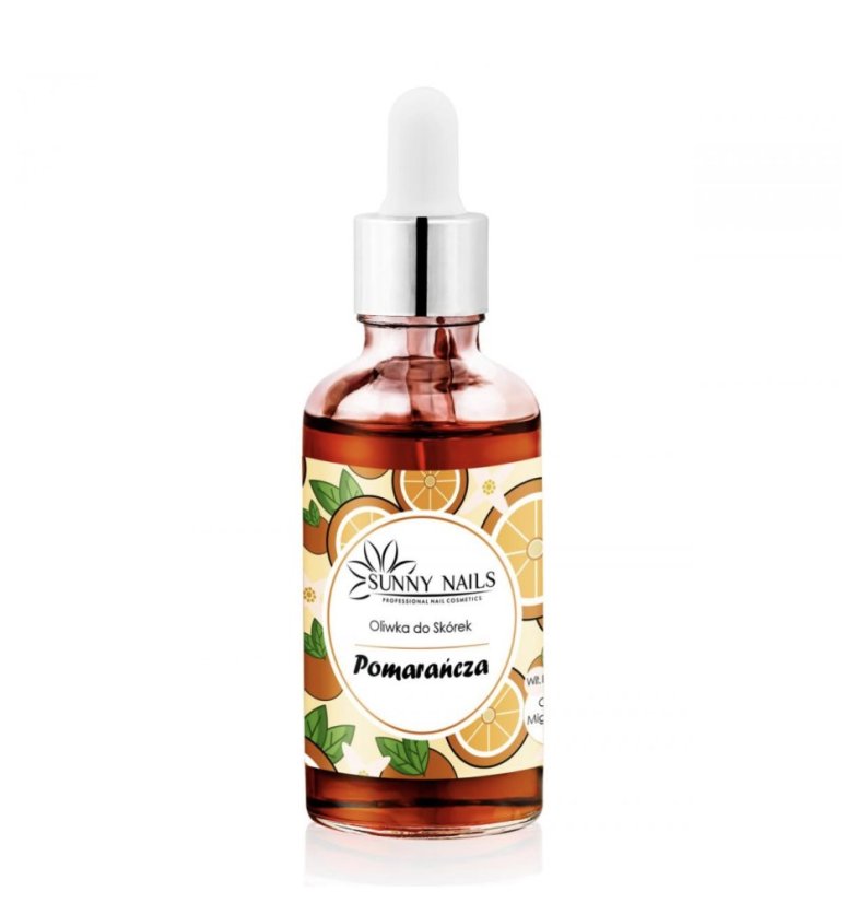 SUNNY NAILS - Aceite para uñas y cutículas Naranja, 50 ml
