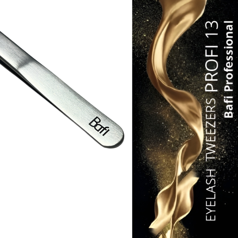 BAFI PROFI 13 Soft Pinza para pestañas, curvada