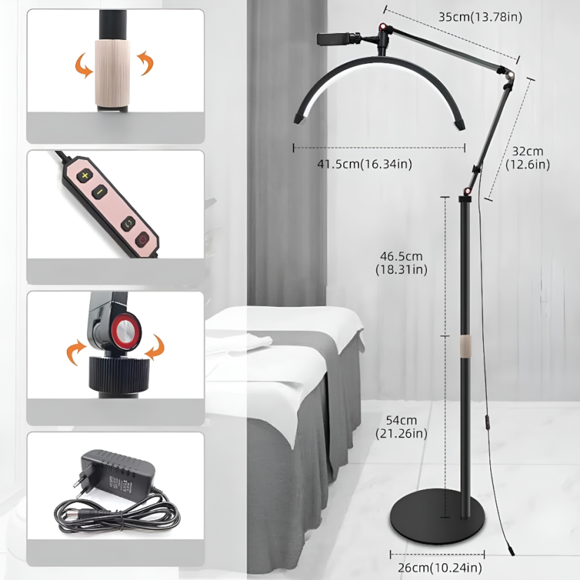 MOON Lámpara cosmética de pie M2X