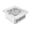 MICROSTOP Prof White Aspirador profesional empotrable para uñas, blanco