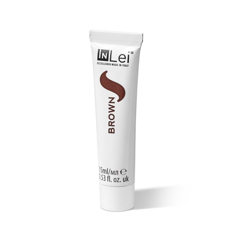 INLEI Brown - tinte para cejas y pestañas, 15 ml