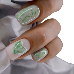 COSMONAIL Gel polish Milky flakes 009, 8 ml