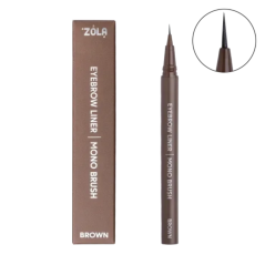 ZOLA Tužka-liner na obočí s mono-štětcem Brown