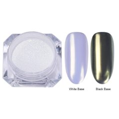 BORN PRETTY Glitter chrome 2 - pigmento para uñas, 1 g