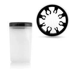 Vaso de plástico para pinceles