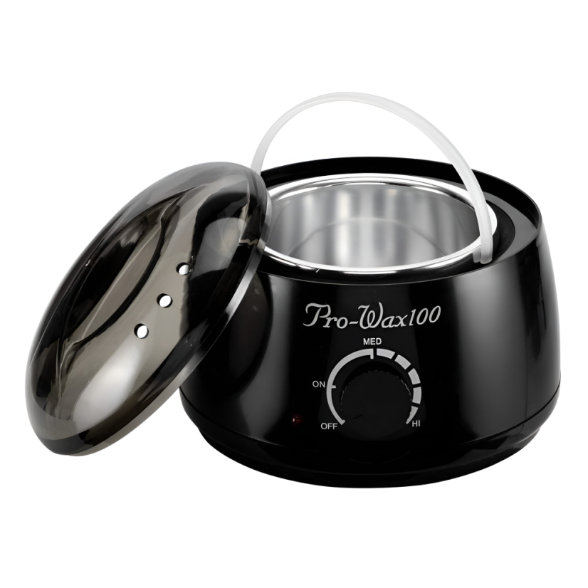 PRO WAX 100 Calentador de cera depilatoria, negro