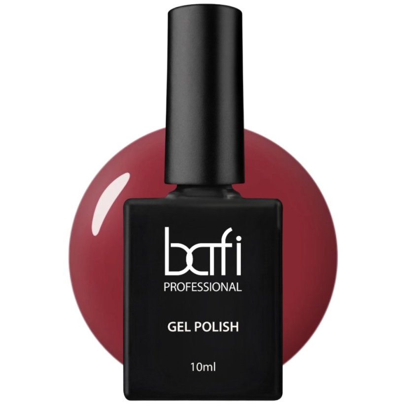 BAFI Gel Polish 024 Burgundy  Red, 10 ml