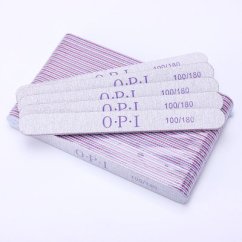 OPI - набор прямых пилок 100/180, 10 шт
