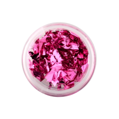 Fólie na nehty, sytě růžová