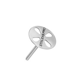 STALEKS - disk nerezový na pedikúru EXPERT L 25 mm, PDset-25