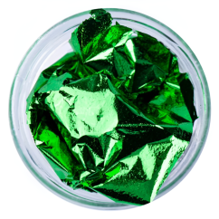 Fólie na nehty, zelená