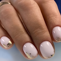 Fólie pro design, bílé zlato, 120 cm