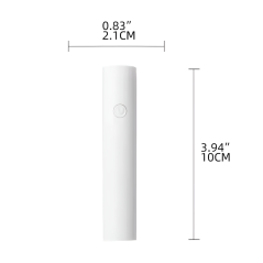 BORN PRETTY Mini lámpara de uñas, blanco