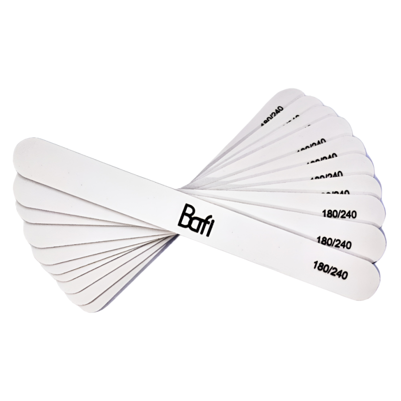 BAFI Lima recta 180/240, juego de 10
