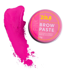 ZOLA Brow Paste - pasta na obočí, růžová