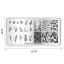 BORN PRETTY Natural world L003 - plantillas para uñas