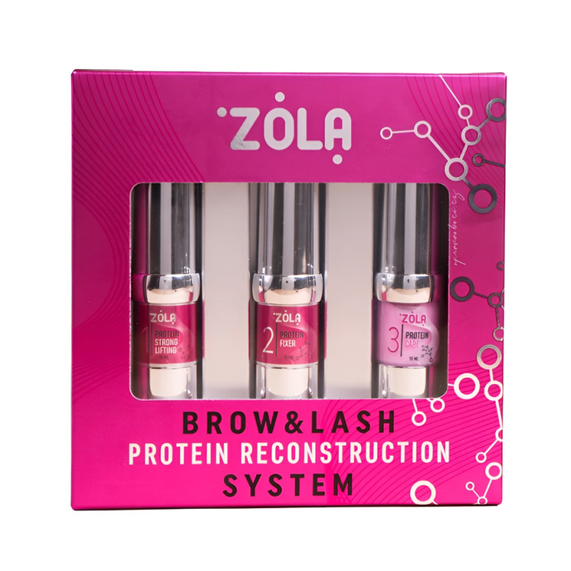 ZOLA Protein Reconstruction System Kit de laminación de pestañas y cejas
