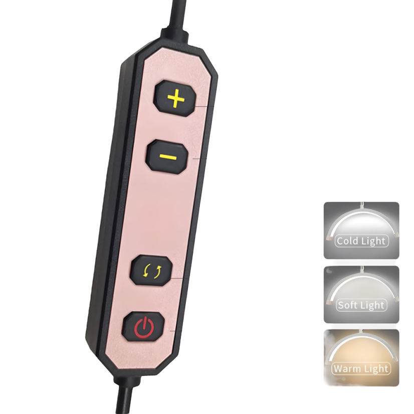 MOON Lámpara cosmética de mesa M3X con trípode
