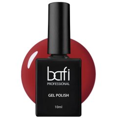 BAFI Гель лак 021 Deep Red, 10 мл