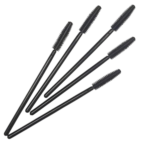 Cepillos de silicona para pestañas, 5 piezas