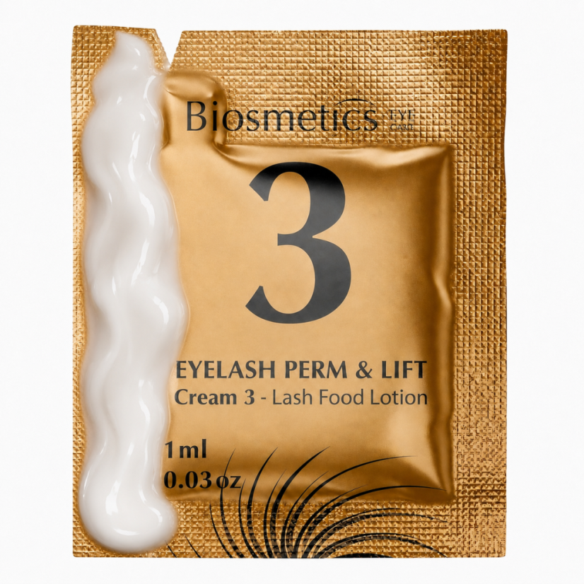 BIOSMETICS Mini kit de laminación de cejas y pestañas B14