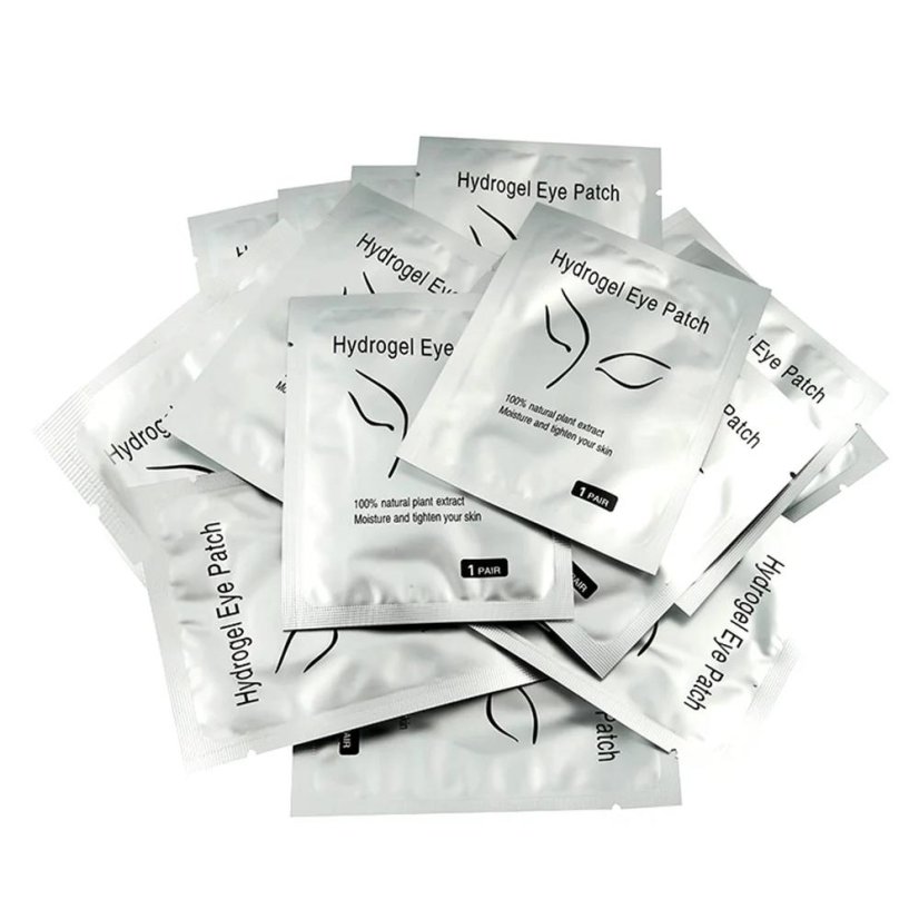 Parches para extensiones de pestañas, 25 pares