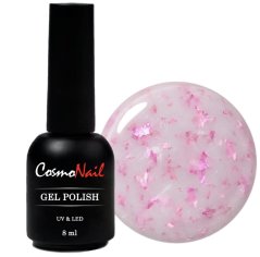 COSMONAIL Gel lak Milky Flakes 013 Pink Crystal, 8 ml
