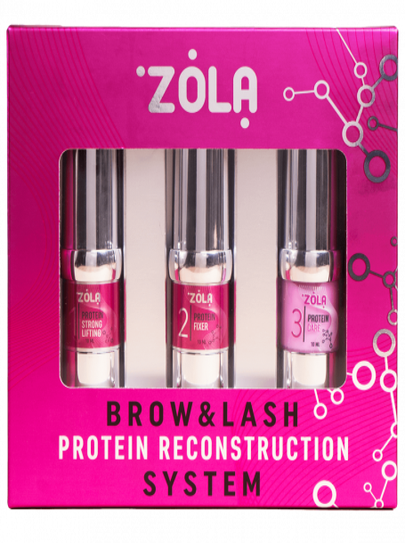 ZOLA Protein Reconstruction System - sada na laminaci řas a obočí