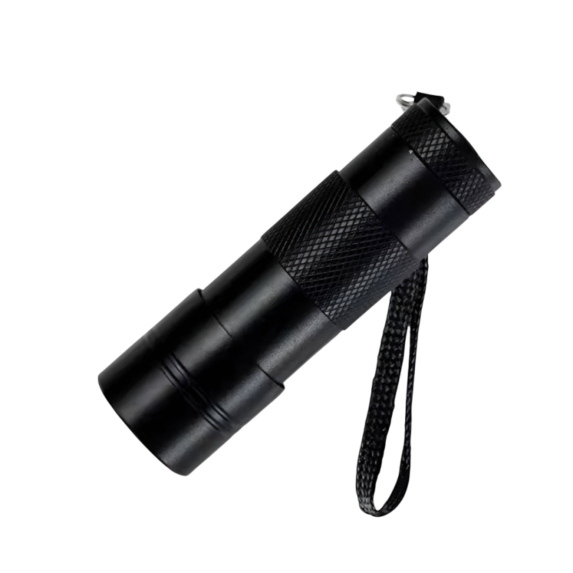 Mini LED lampa na nehty, černá