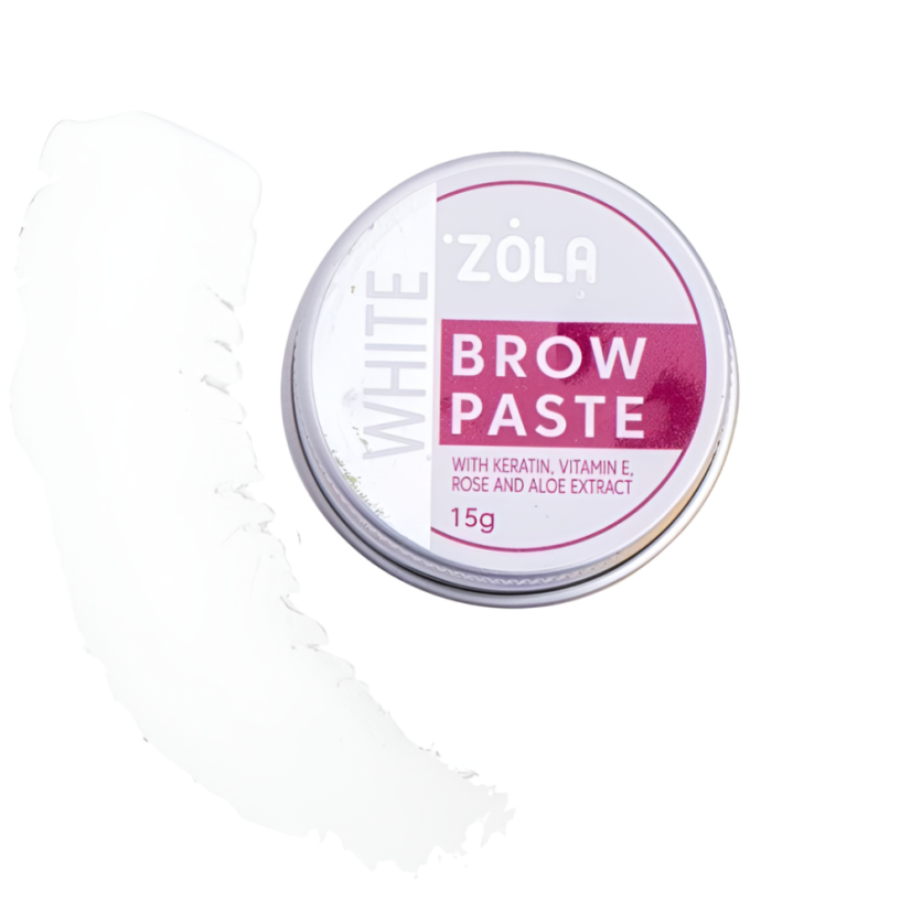 ZOLA Brow Paste - pasta para contornear las cejas, blanca