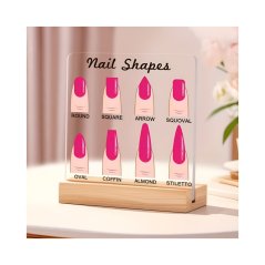 Akrylový stojánek Nail Shapes