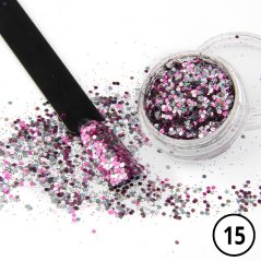 ALLEPAZNOKCIE After party effect 15 - glitterové zdobení