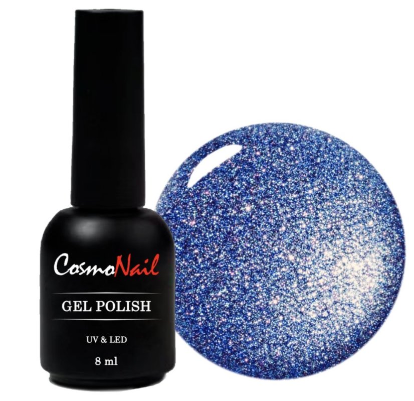 COSMONAIL gel lak Flashing Disco 027 - Electric Blue, 8 ml