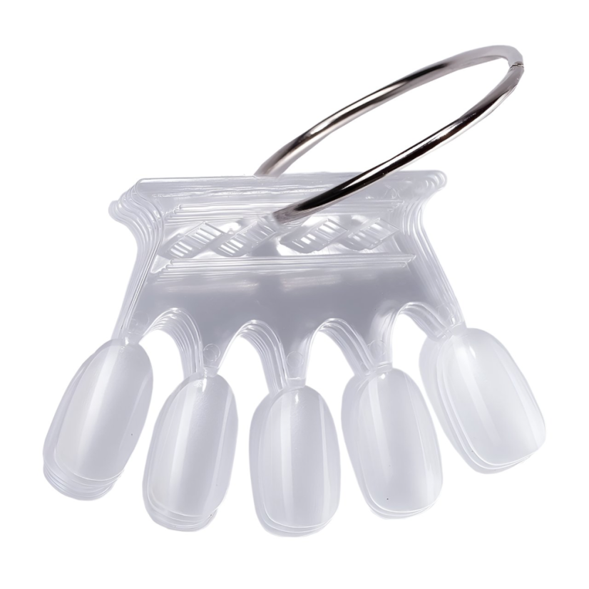 BAFI Puntas de laca en gel "Corona", transparente