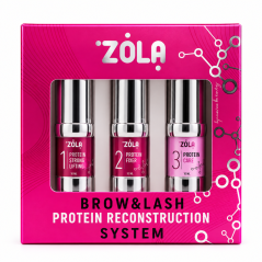 ZOLA Protein Reconstruction System Kit de laminación de pestañas y cejas
